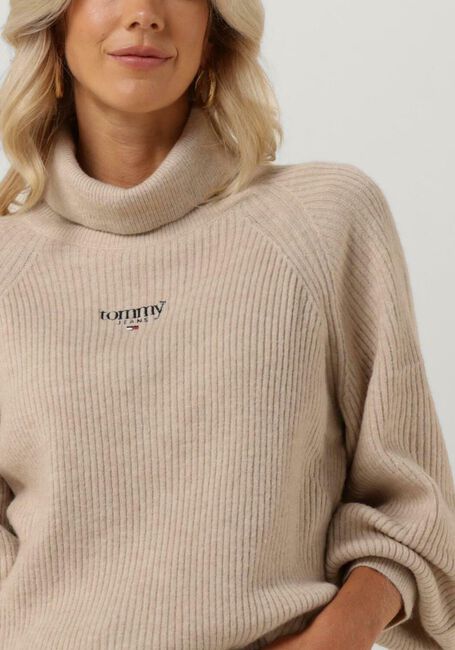 Beige TOMMY JEANS Rollkragenpullover SWEATERS - large