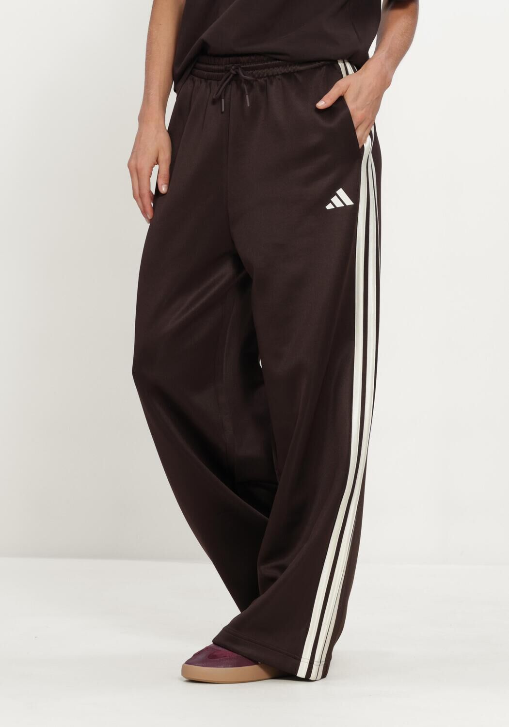 Braune ADIDAS Hosen W STADIUM TP - large