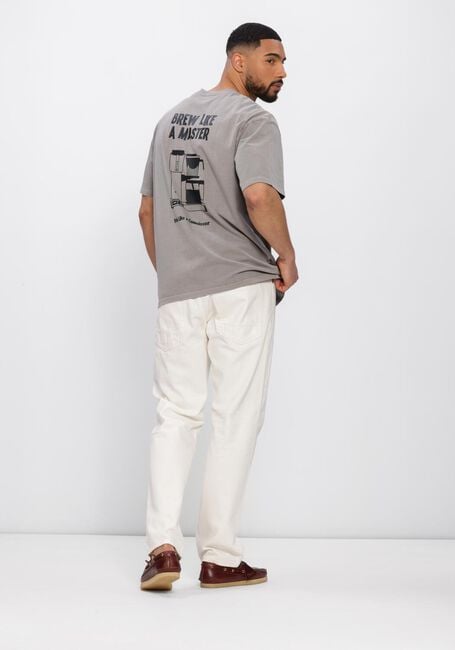 Graue ANERKJENDT T-shirt AKVILLADS BREWLIKEAMASTER SS TEE - large