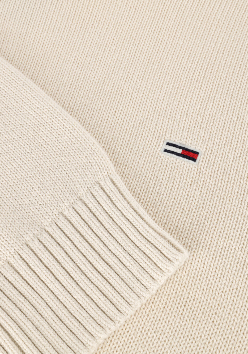 Beige TOMMY JEANS Sweatshirt TJM SLIM ESSNTLS C-NECK SWEATER - large