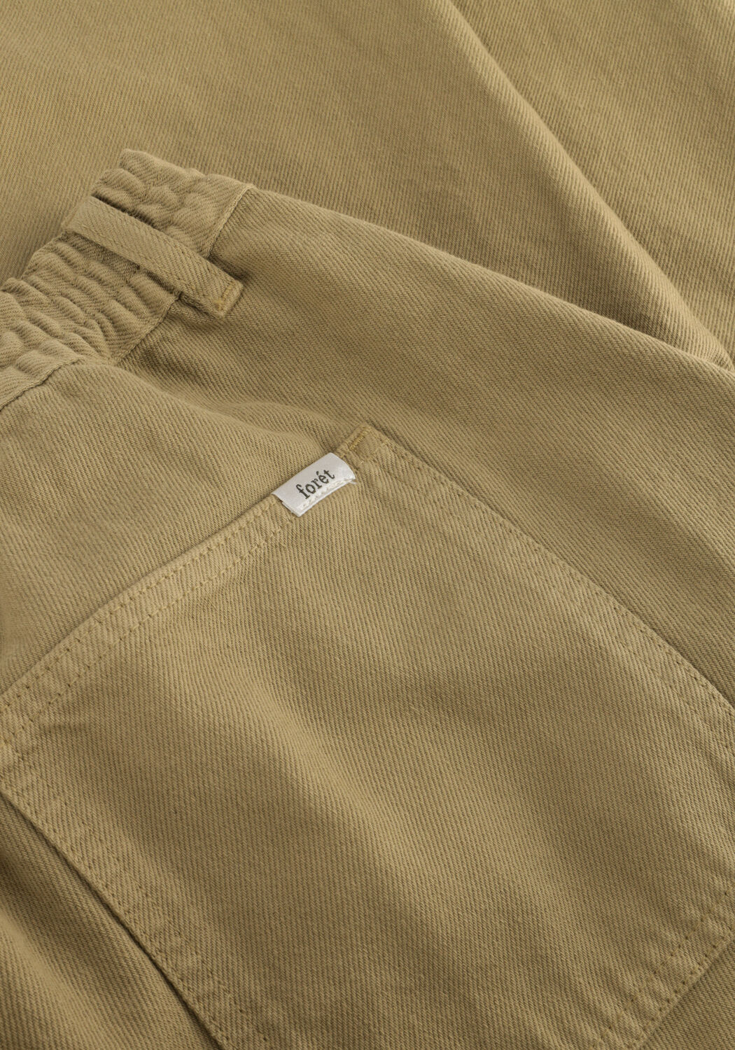 Beige FOR&Eacute;T Chino CLAY TWILL PANTS - large