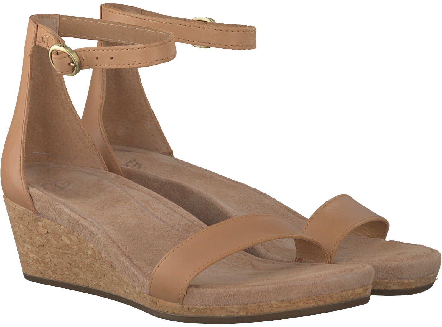 Braune Ugg Sandalen Emilia Omoda