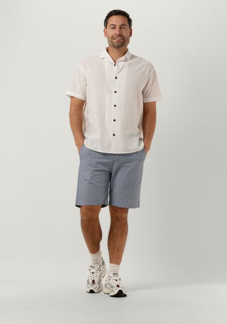 Nicht-gerade weiss ANERKJENDT Casual-Oberhemd AKKARSTEN S/S SEERSUCKER SHIRT - large