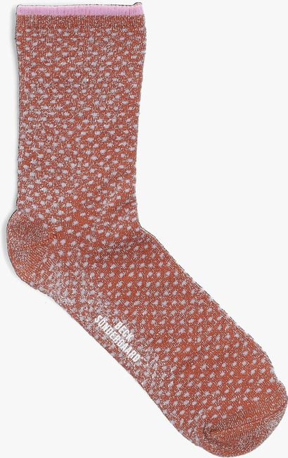 Braune BECKSONDERGAARD Socken DINA SMALL DOTS - large