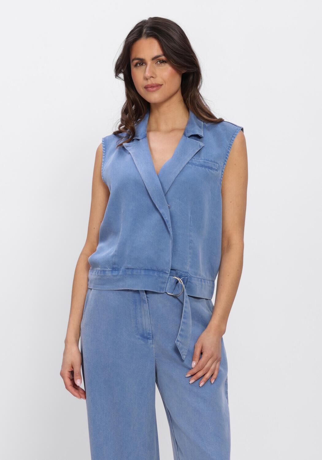 Blaue FREEBIRD Blazers DNM-TENCELL-26-1 - large