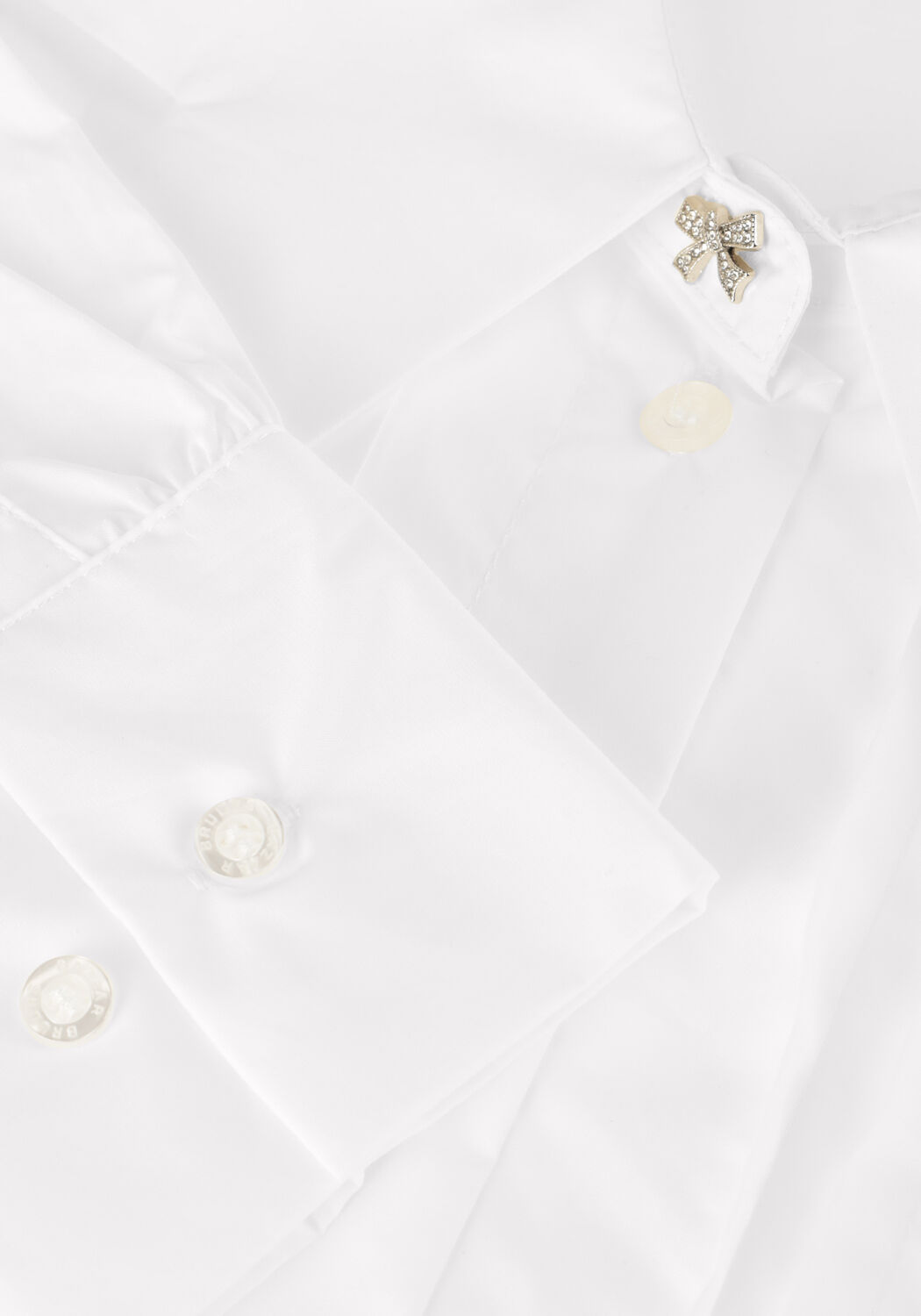 Wei&szlig;e BRUUNS BAZAAR Blusen CERASTIUM FERUZ SHIRT - large