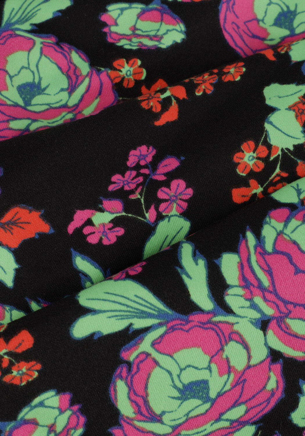 Schwarze REFINED DEPARTMENT Schlaghose ABBA - large