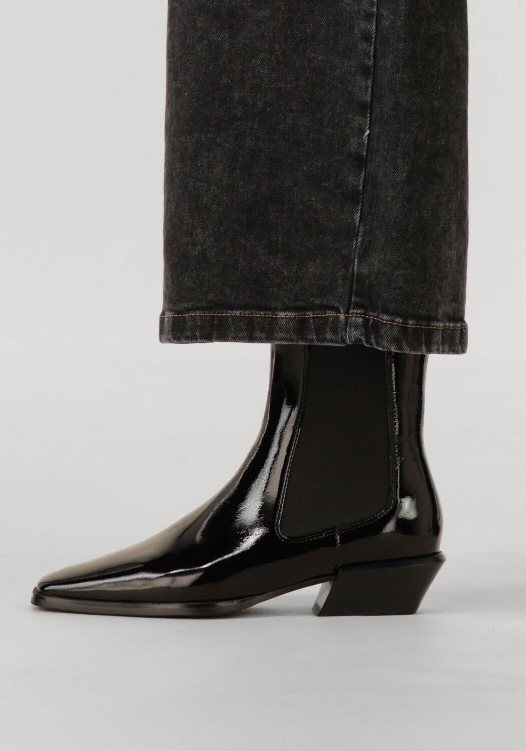 Schwarze STEFANO LAURAN Stiefeletten PE2104 - large