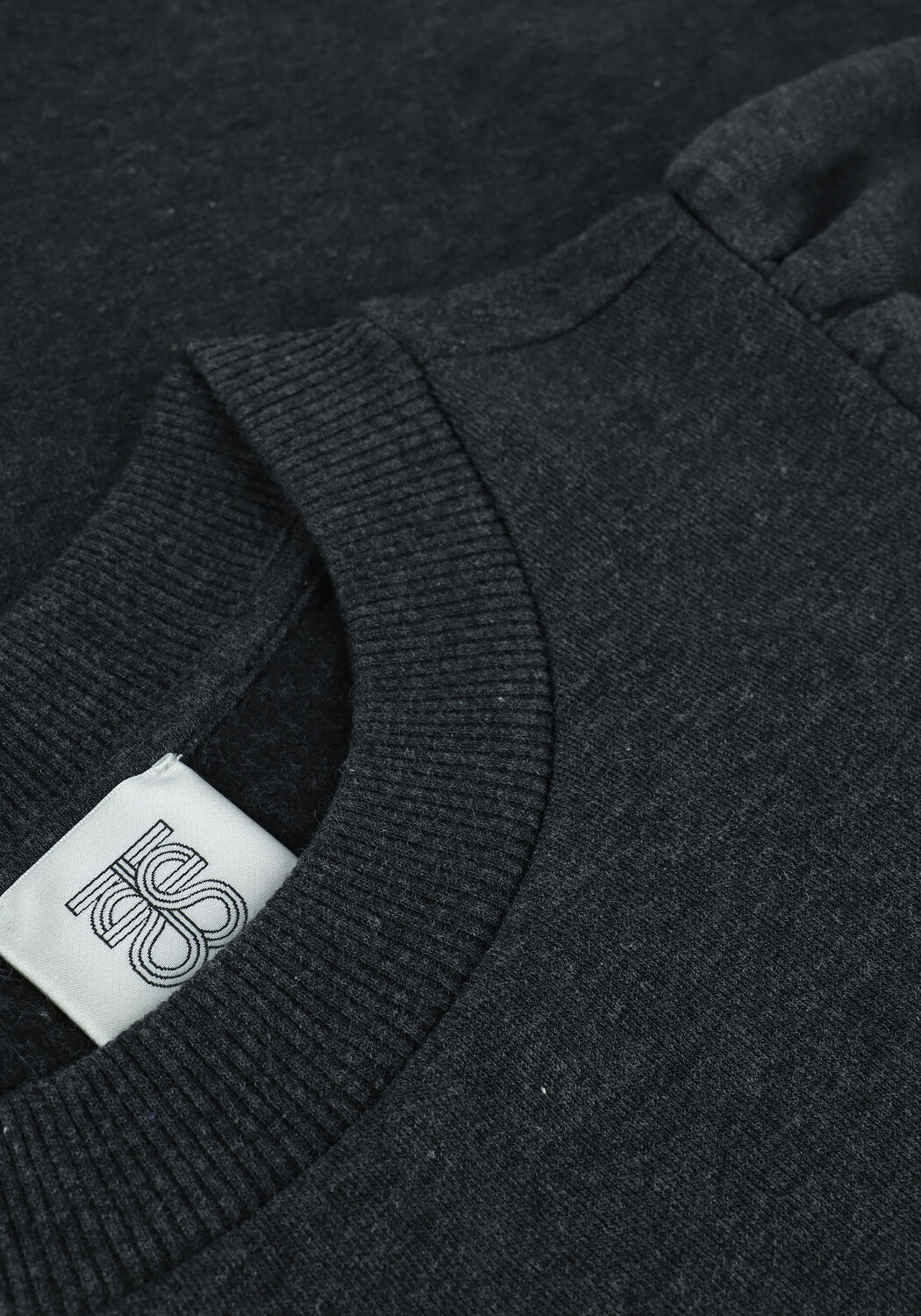 Schwarze SECOND FEMALE Minikleid CARMELLO SWEAT CREW NECK DRESS - large