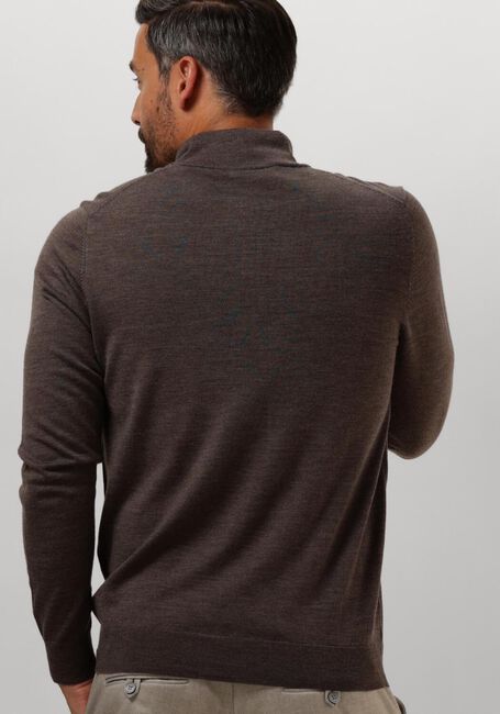 Taupe PROFUOMO Pullover PULLOVER HALF ZIP - large