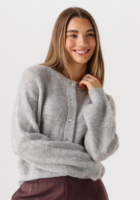 Graue MODSTRÖM Pullover LENNIMD CARDIGAN - large