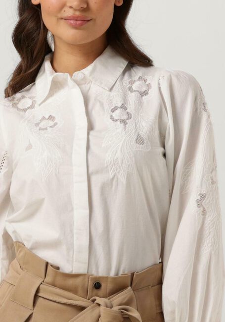 Weiße Y.A.S. Bluse YASTIMO LS SHIRT S - large