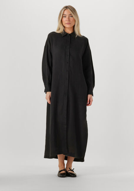 Schwarze DRYKORN Maxikleid DRAVENA - large