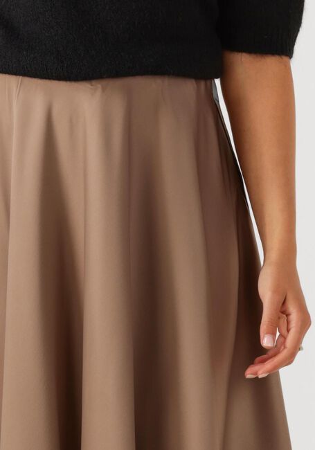 Taupe Y.A.S. Maxirock YASPELLA HW VOLUME ANKLE SKIRT - large