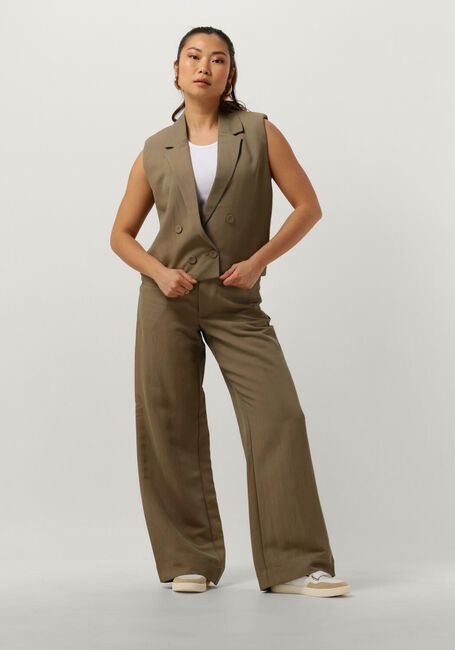 Olive MY ESSENTIAL WARDROBE Weite Hose EMMYMW WIDE PANT - large