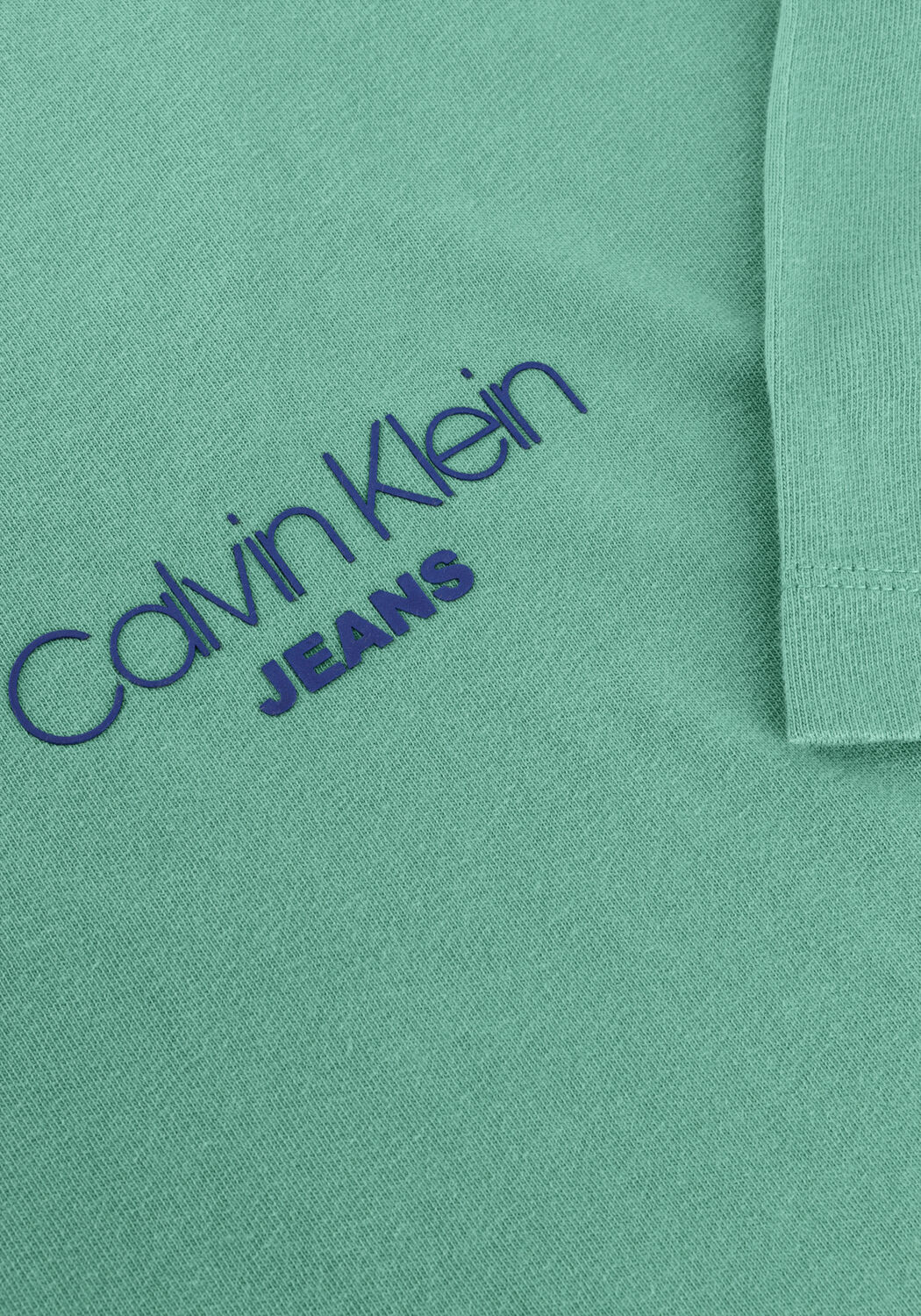 Gr&uuml;ne CALVIN KLEIN T-shirt SS 20S ACID WASH GRAPHIC CREWNK - large