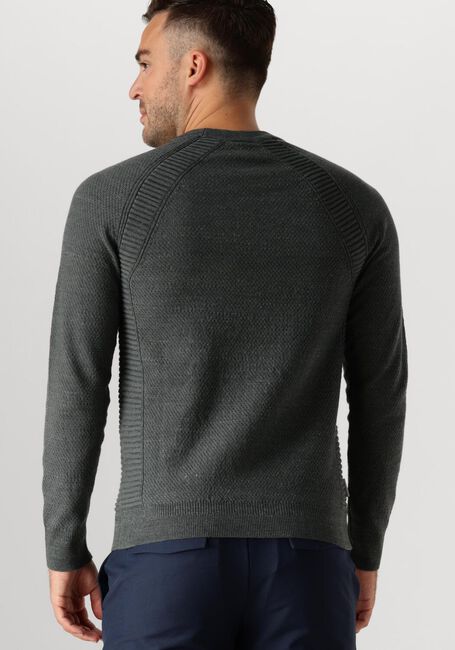 Grüne CAST IRON Pullover CREWNECK COTTON HEATHER PLATED BLEND - large