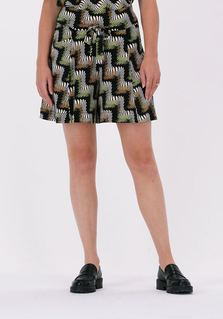 Schwarze VANILIA Hosen RETRO ZIGZAG SHORT - large