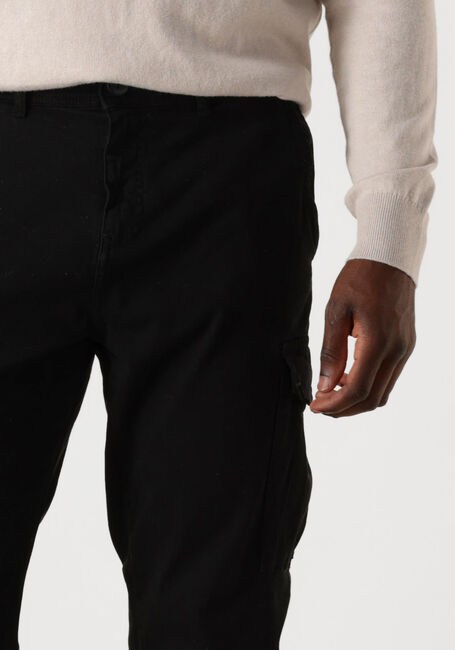 Schwarze PURE PATH Cargohosen REGULAR FIT PANTS CARGO506 - large
