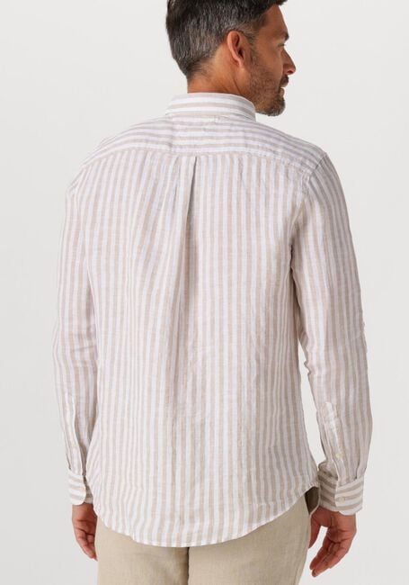 Ecru TOMMY HILFIGER Casual-Oberhemd LINEN ESSENTIAL STRIPE RF SHIRT - large