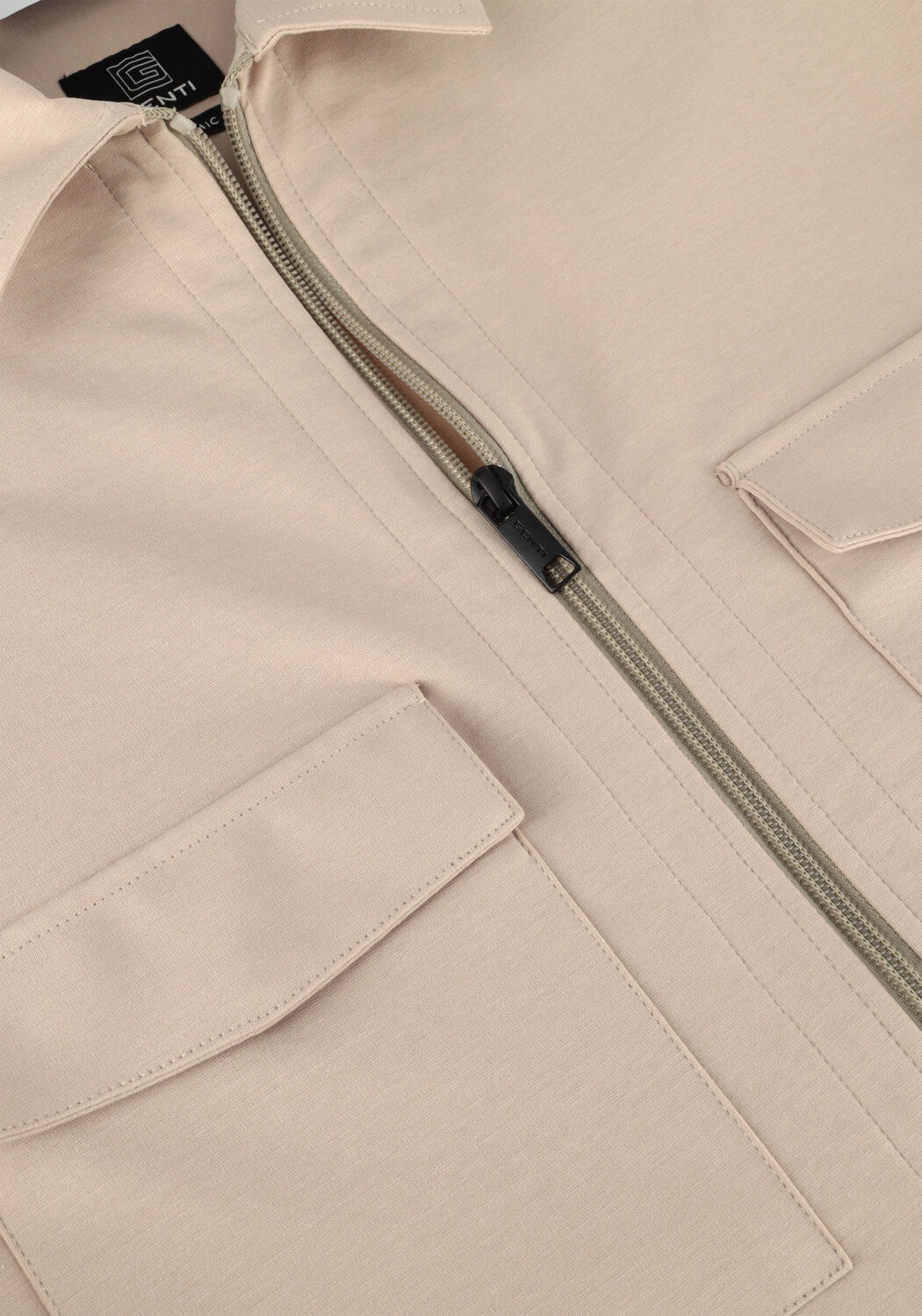 Beige GENTI Overshirts OAKS SHIRT JACKET ZIP S2095-1997 - large