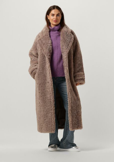 Taupe BEAUMONT Fake-Fur-Jack SASHA - large