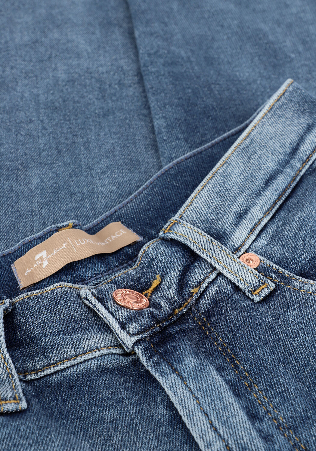 Blaue 7 FOR ALL MANKIND Mom jeans MALIA - large