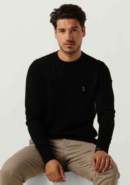 Schwarze BUTCHER OF BLUE Pullover STRUCTURE CREW - large