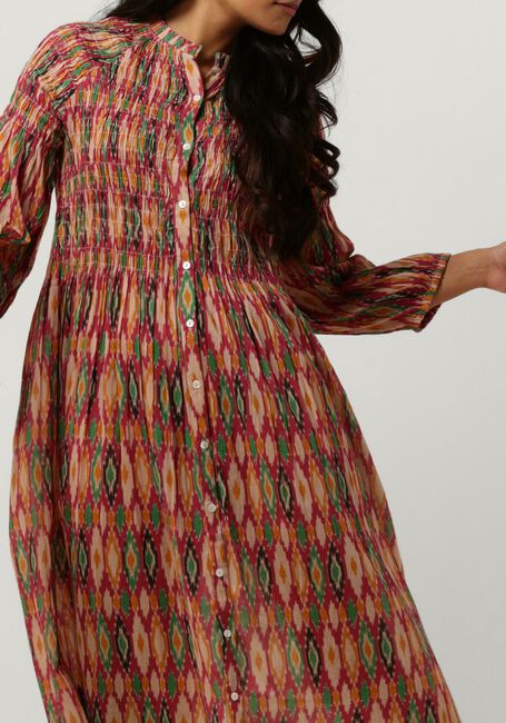 Mehrfarbige/Bunte BY-BAR Midikleid LOULOU SUMMER IKAT DRESS - large