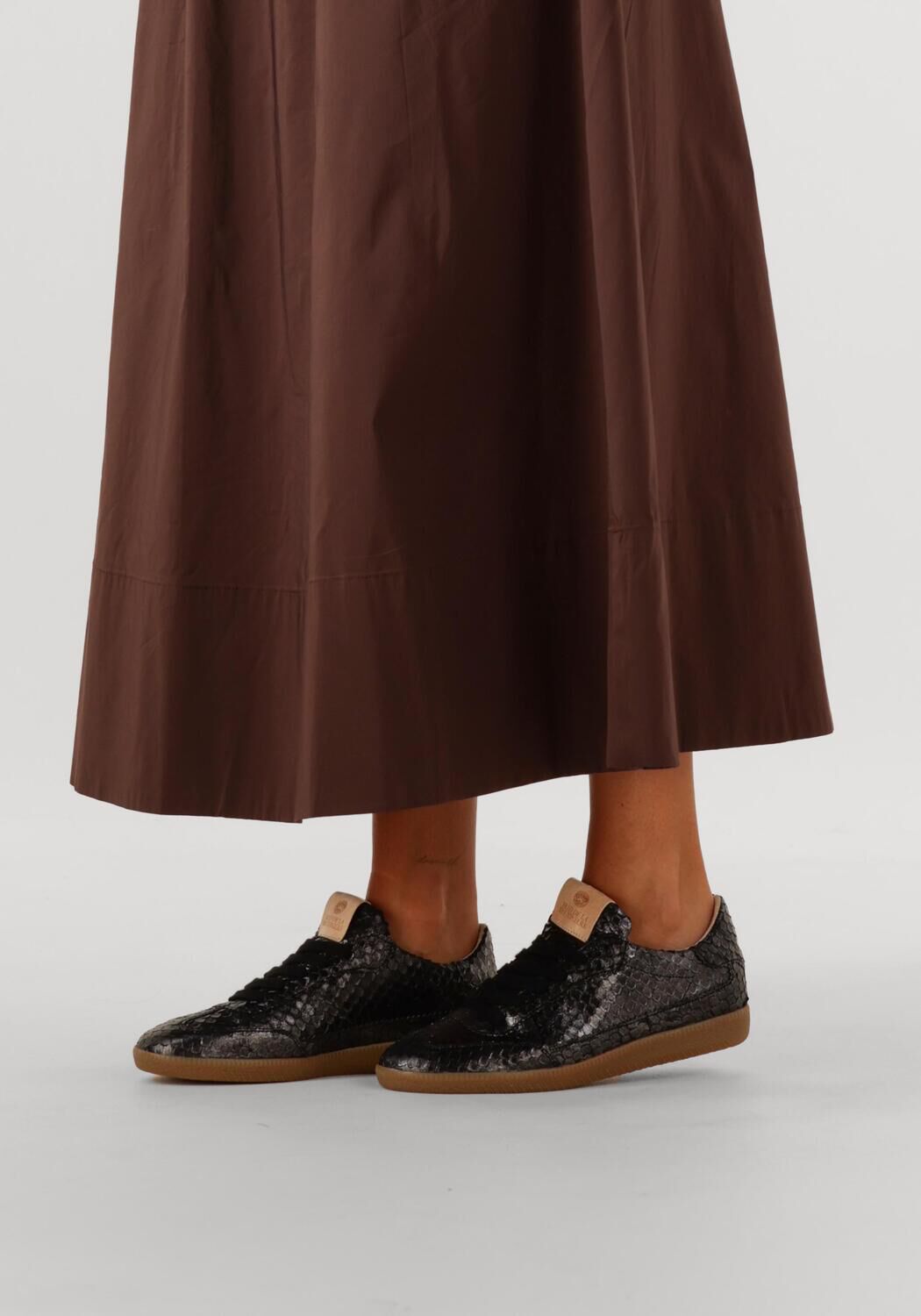 Schwarze FRED DE LA BRETONIERE Sneaker Low PEARL BASE - large