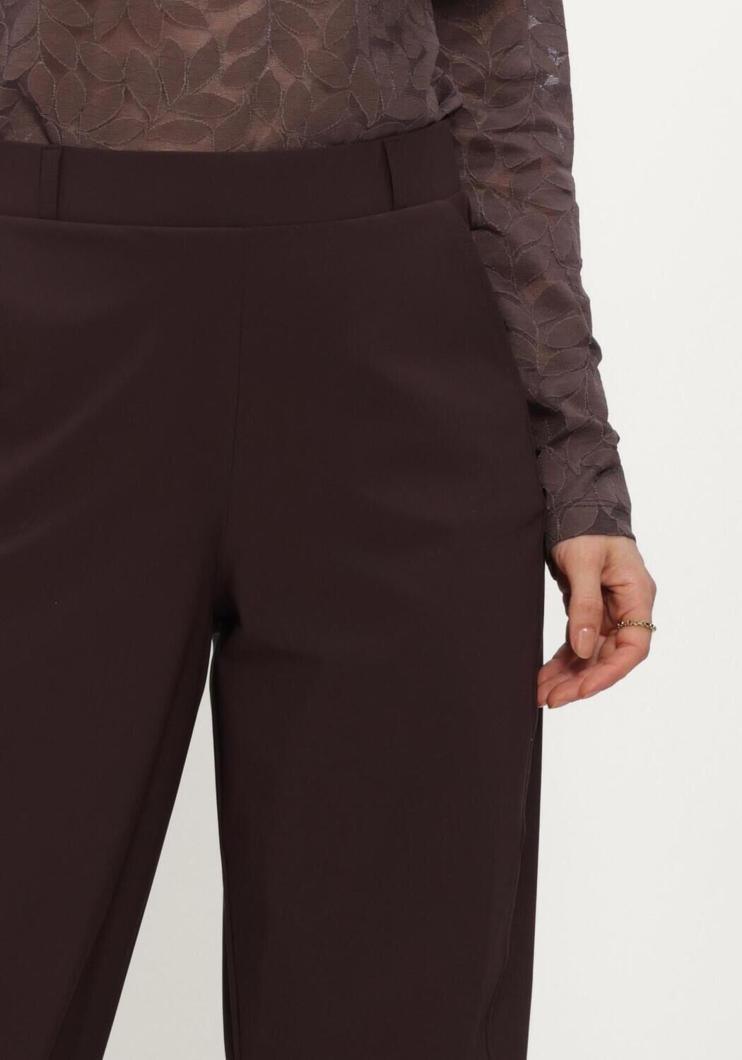 Braune STUDIO ANNELOES Hose Marlise barrel trousers - large