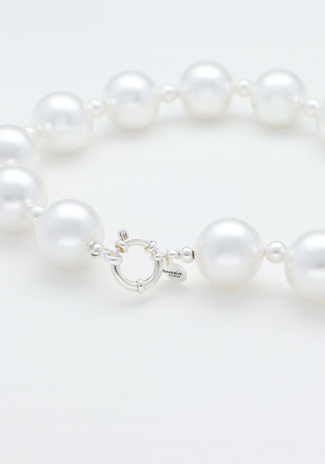 Wei&szlig;e BONNIE STUDIOS Kette MOONLIGHT PEARL NECKLACE - large