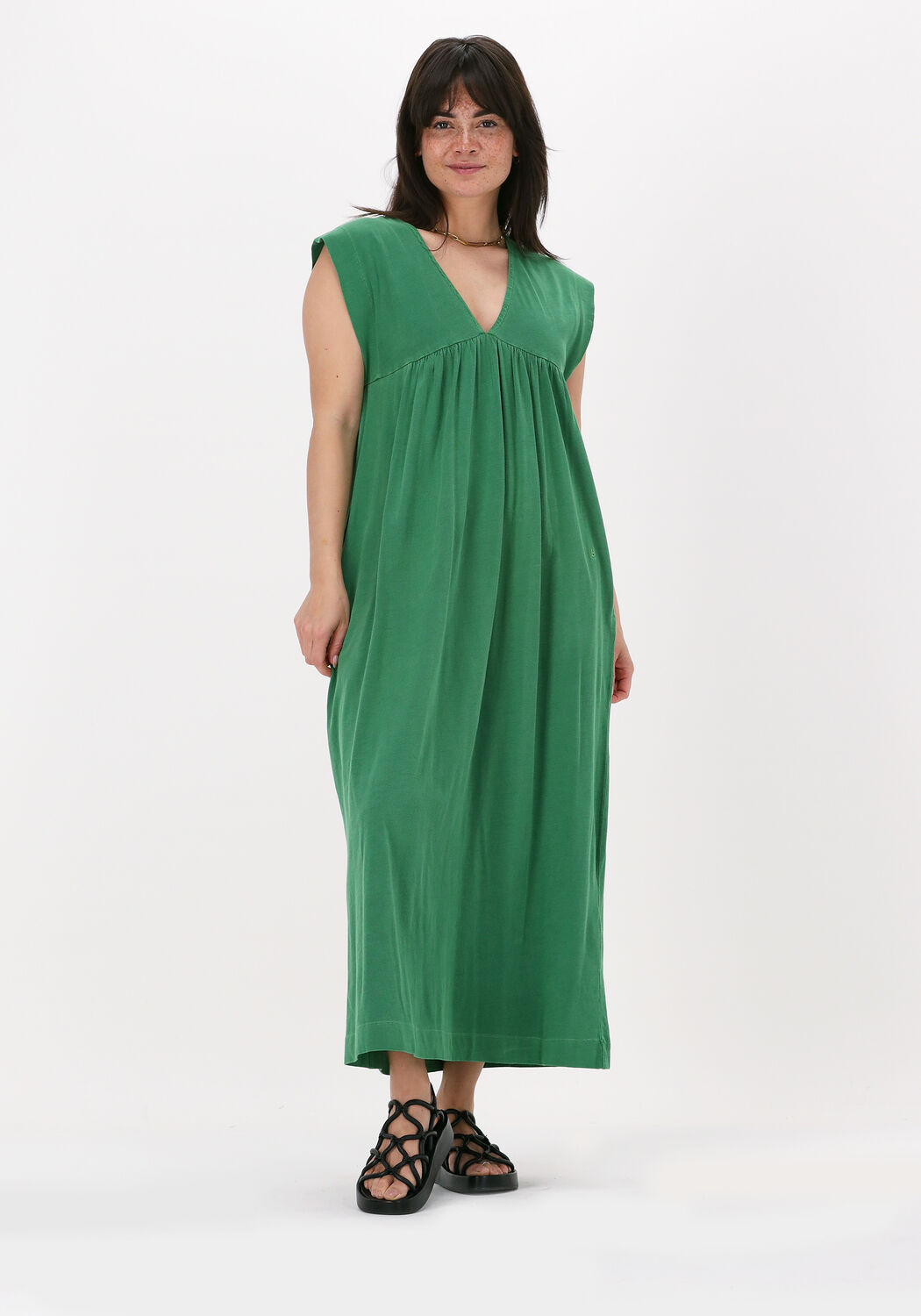Grüne LEON \u0026 HARPER Maxikleid RICHARD JC00 BASIC | Omoda