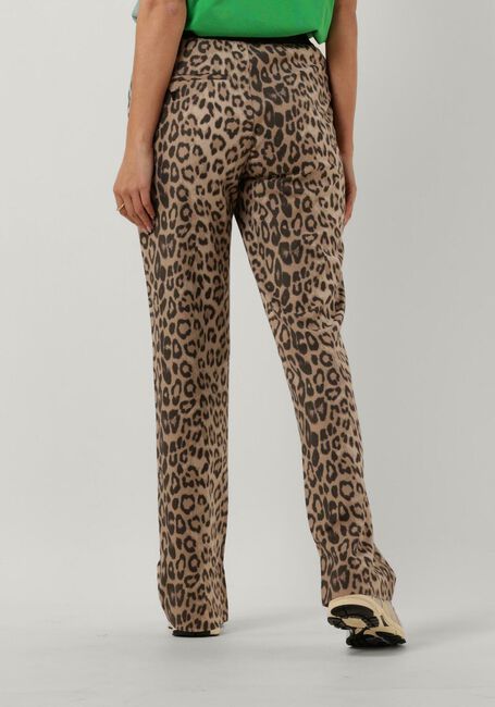 Braune ALIX THE LABEL Hose LADIES WOVEN ANIMAL SUIT PANTS - large