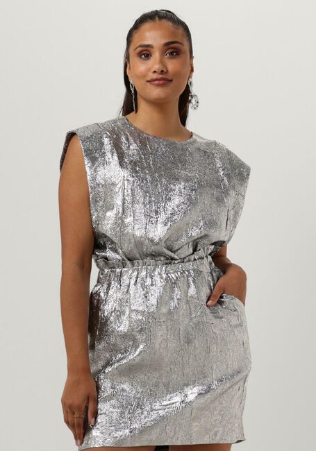 Silberne CO'COUTURE Top VINA METALLIC TOP - large