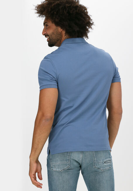 Blaue LYLE & SCOTT Polo-Shirt PLAIN POLO SHIRT - large