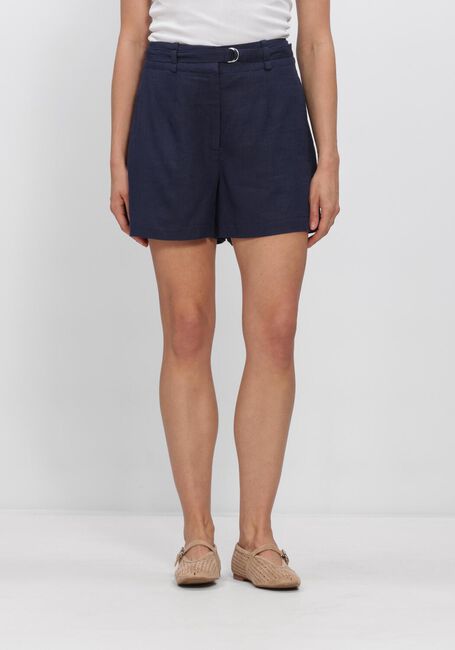 Dunkelblau Y.A.S. Hosen YASAGANA HW LINEN BLEND MINI SHORTS S - large