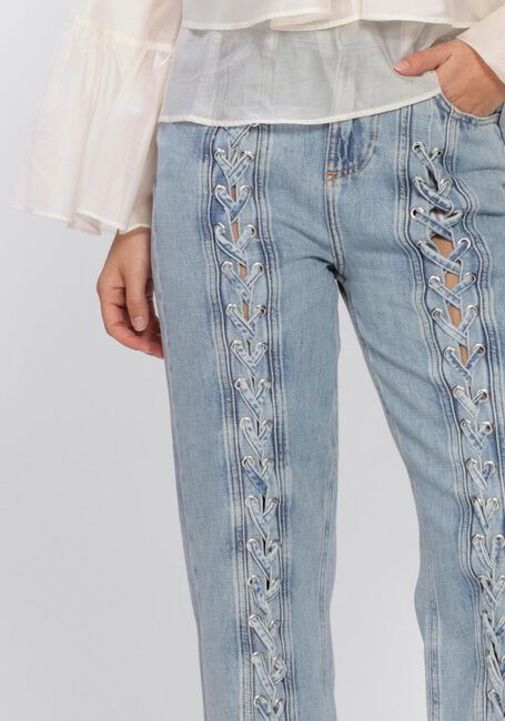 Hellblau LIU JO Straight leg jeans ECS PANT FLARE OCCHIELLI - large