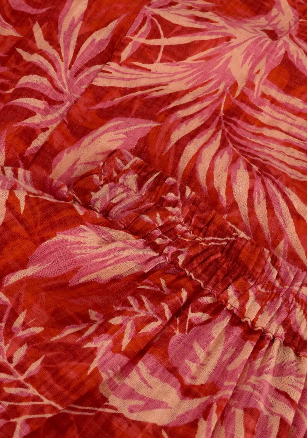 Rote LOLLYS LAUNDRY Maxirock SUNSET SKIRT - large