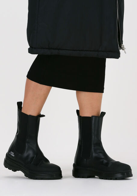 Schwarze WOMSH Chelsea Boots JUMP INK - large