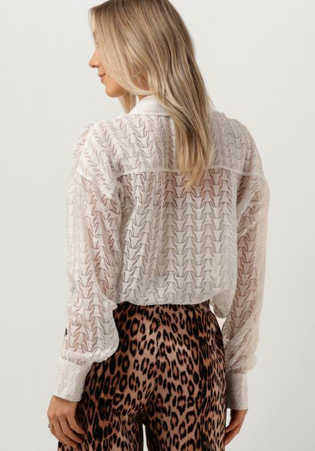 Wei&szlig;e ALIX THE LABEL Blusen LADIES WOVEN BULL BURNOUT BLOUSE - large