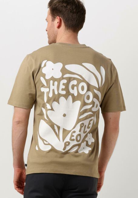 Grüne THE GOODPEOPLE T-shirt TEX - large