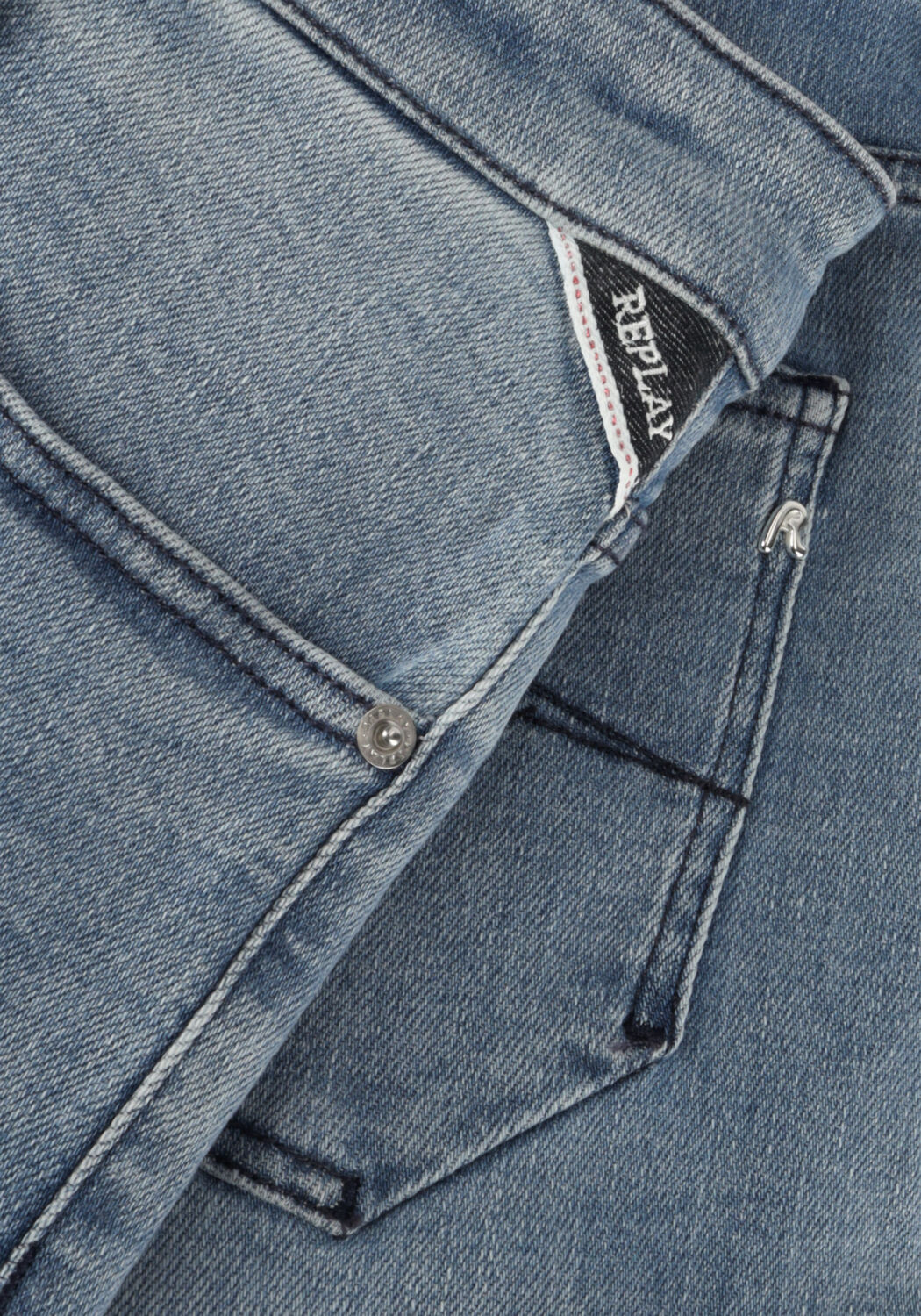 Hellblau REPLAY Kurze Hosen ANYTA SHORT - large