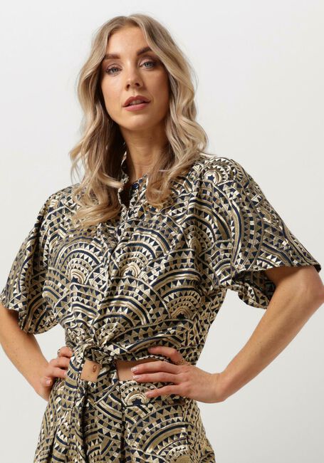 Dunkelblau GREEK ARCHAIC KORI Blusen 350111 - large