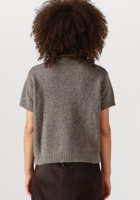 Graue MY ESSENTIAL WARDROBE Pullover PALOMAMW KNIT POLO SS - large