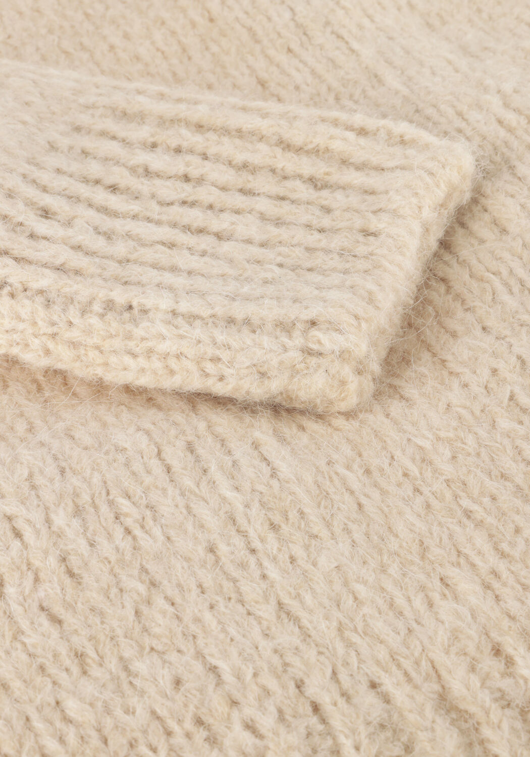 Beige KNIT-TED Strickjacke BILLY - large