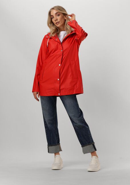 Rote ILSE JACOBSEN Regenjacke RAIN 228 - large