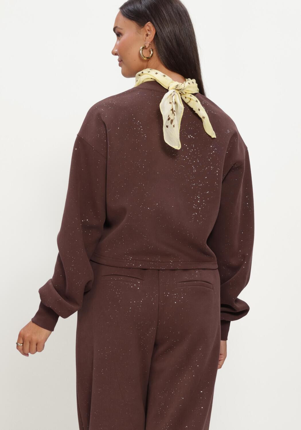Braune HARPER & YVE Sweatshirt DARCY-SW - large