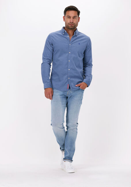 Blaue SCOTCH & SODA Casual-Oberhemd SLIM-FIT FINE CORDUROY SHIRT - large