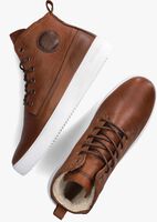Braune BLACKSTONE Sneaker high ASPEN - medium